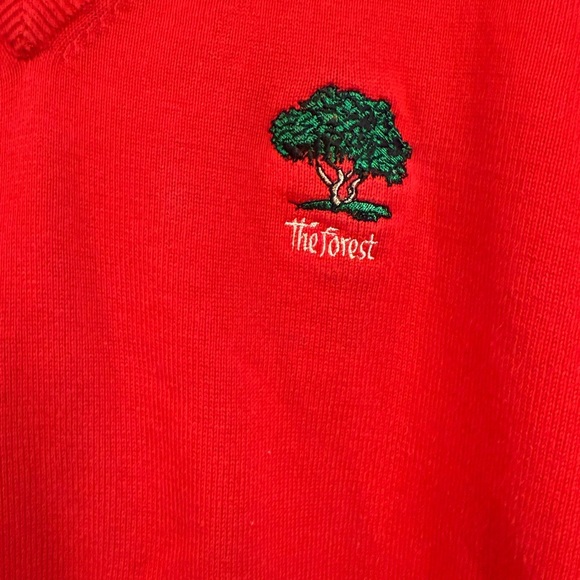 Vtg Mark Scot Men's Red Sweater size M - Picture 4 of 10